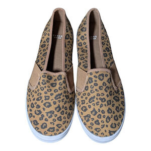 EVANS Cheetah Print-Skater Style Shoes-Women's - Size 11 - EEE Extra wide - NWT